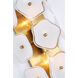 kate spade new york Leighton LED 7.75 inch Soft Brass Sconce Wall Light in Cream Tinted Glass