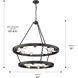 Castile 15 Light 32 inch Matte Black Chandelier Ceiling Light