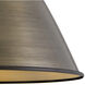 Winnie 1 Light 18 inch Dark Antique Brass with Distressed Black Indoor Pendant Ceiling Light