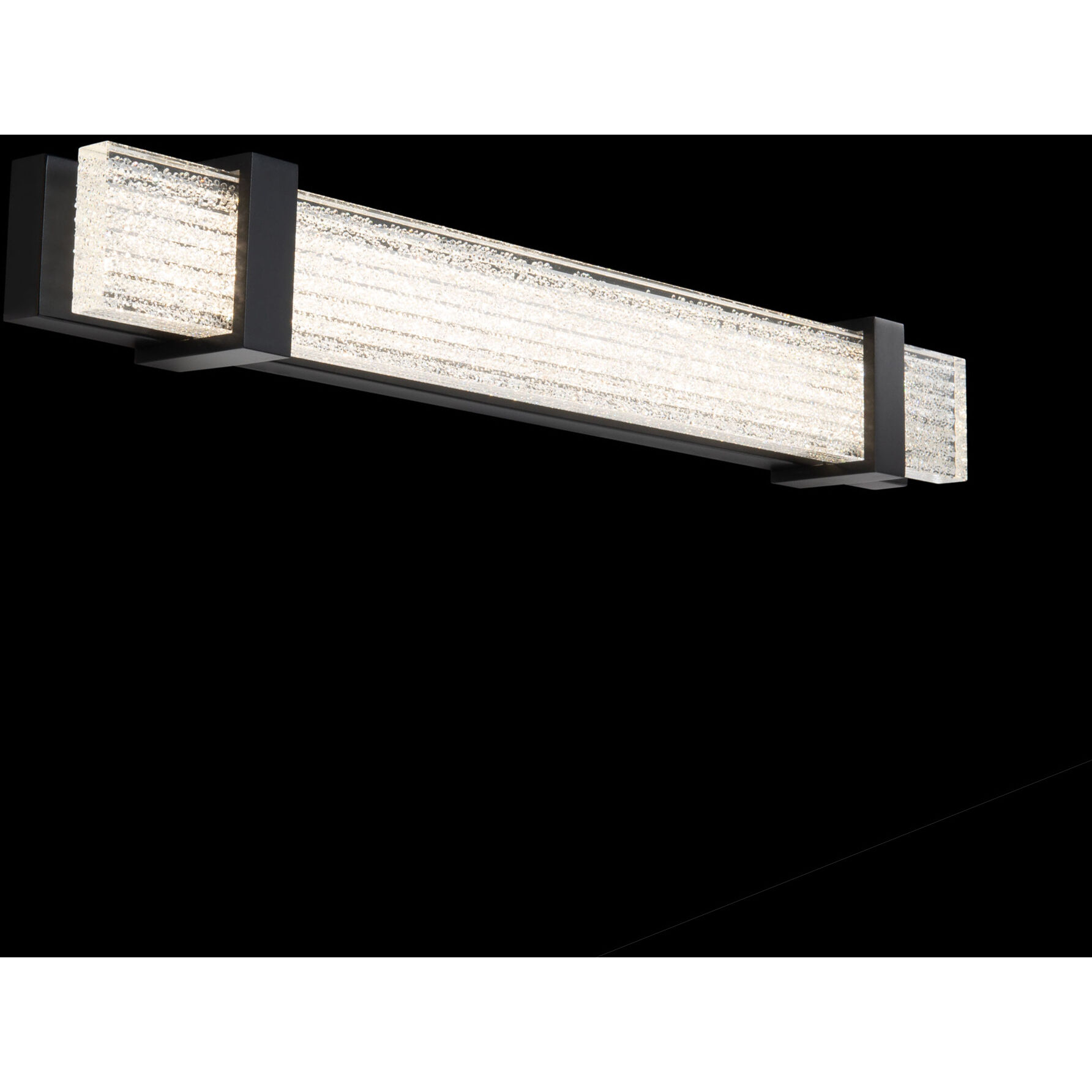 Verandah LED 27 inch Black Bath Vanity & Wall Light, Beyond