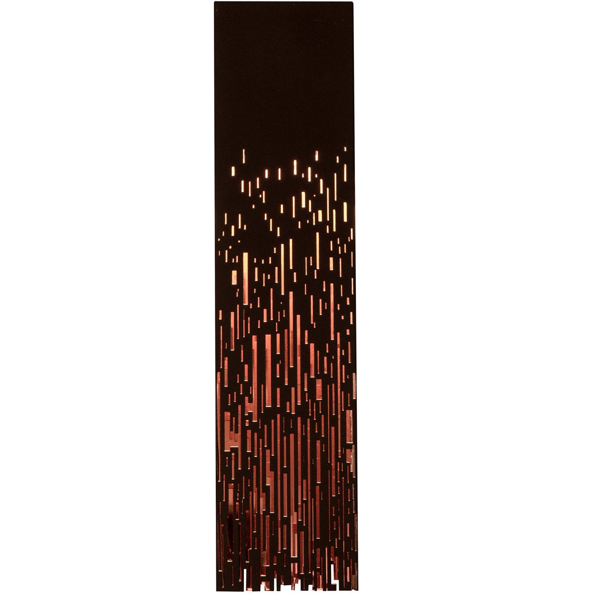 Embers LED 5 inch Black ADA Sconce Wall Light