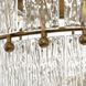 Chevall 6 Light 24.87 inch Gold Ombre Chandelier Ceiling Light, Design Series