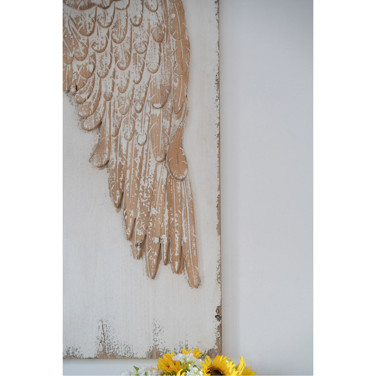 Anita Whitewash Natural Wall Décor