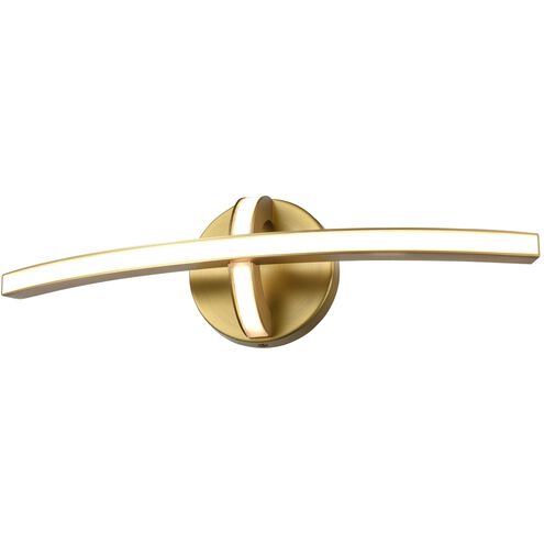 Perigee AC LED LED 18 inch Brass Bath Vanity Wall Light