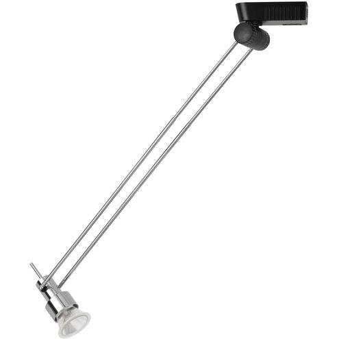 Signature 1 Light Chrome Track Head Ceiling Light