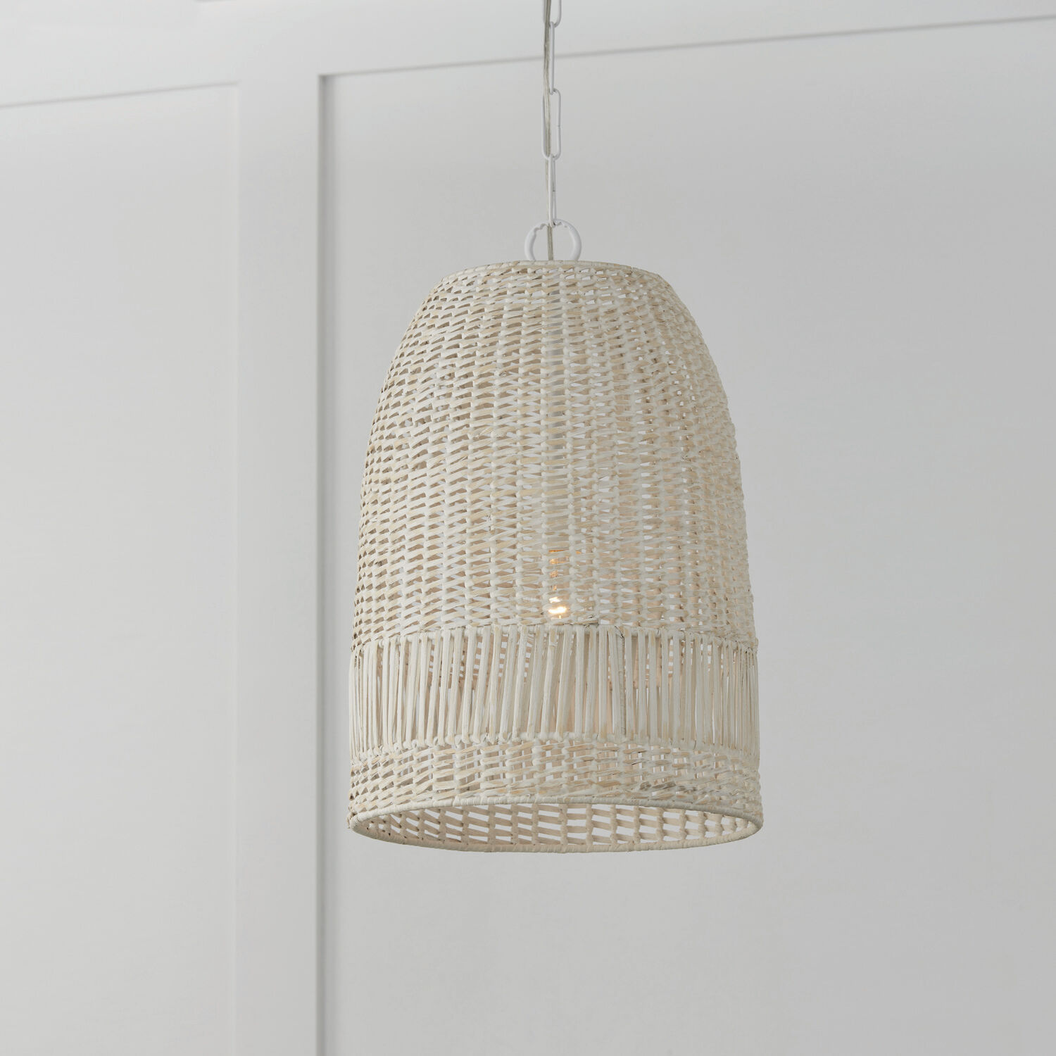 Naomi 1 Light 13.75 inch Chalk White Pendant Ceiling Light