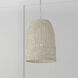 Naomi 1 Light 13.75 inch Chalk White Pendant Ceiling Light