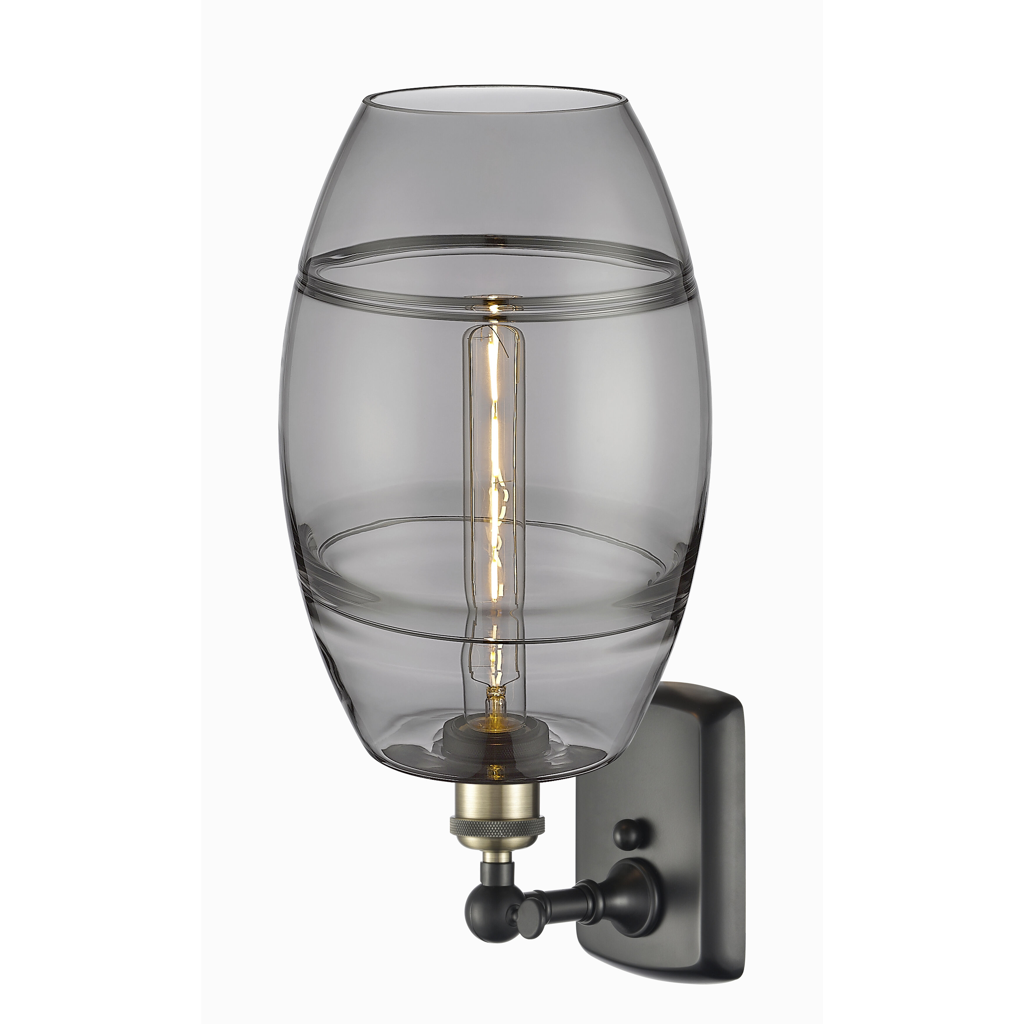 Ballston Vaz 1 Light 8 inch Black Antique Brass Sconce Wall Light