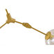 Canada 5 Light 17 inch Gold Chandelier Ceiling Light
