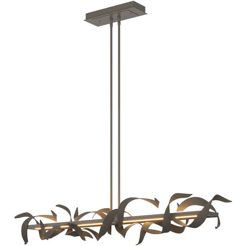 Folio LED 63.4 inch Dark Smoke Pendant Ceiling Light, Large
