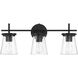 Connell 3 Light 22.00 inch Bathroom Vanity Light