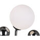 Element LED 8 inch Polished Nickel Wall Light