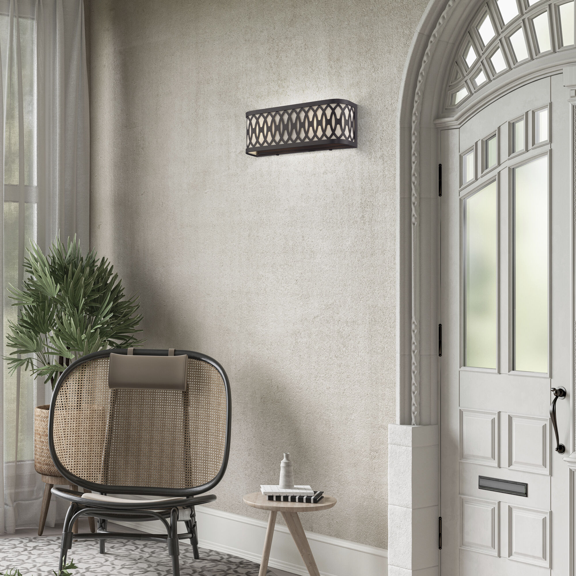 Vistaview 2 Light 15 inch English Bronze ADA Wall Sconce Wall Light