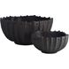 Neushoorn Ebony Centerpieces, Set of 2