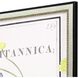 Florals Collection Green Framed Art