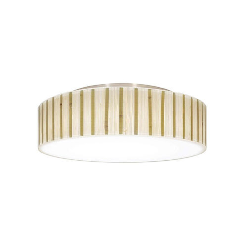 Galleria Bamboo Satin Nickel 15 inch Recessed Light Shade