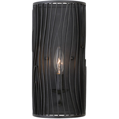 Morre 1 Light 6 inch Black Iron ADA Wall Sconce Wall Light