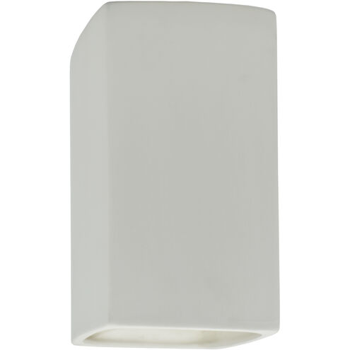 Ambiance Rectangle LED 7.25 inch Bisque ADA Wall Sconce Wall Light, Large