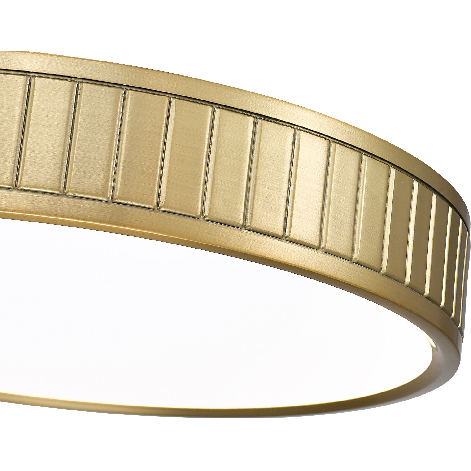 Madison LED 16.5 inch Modern Gold Flush Mount Ceiling Light