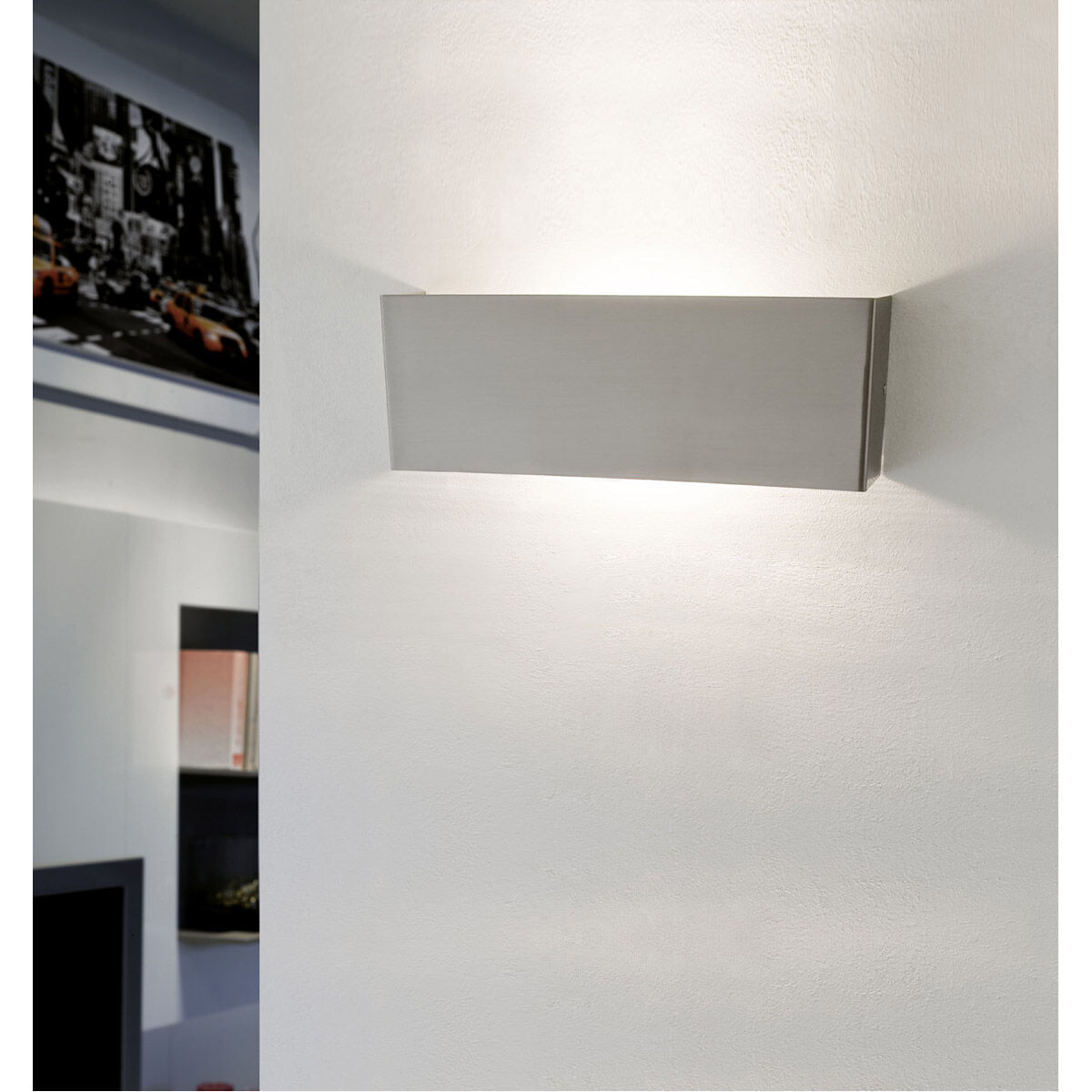 Nikita 1 Light 14 inch Matte Nickel ADA Wall Light