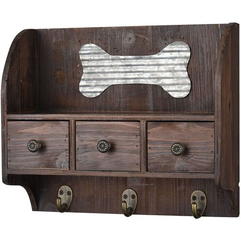 Thoroughbred Dark Brown with Rustic Wall Decor
