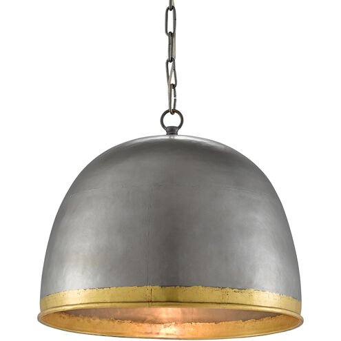 Matute 1 Light 17 inch Pewter/Polished Brass Pendant Ceiling Light