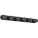 Edna LED 25 inch Black Bath Vanity Light Wall Light