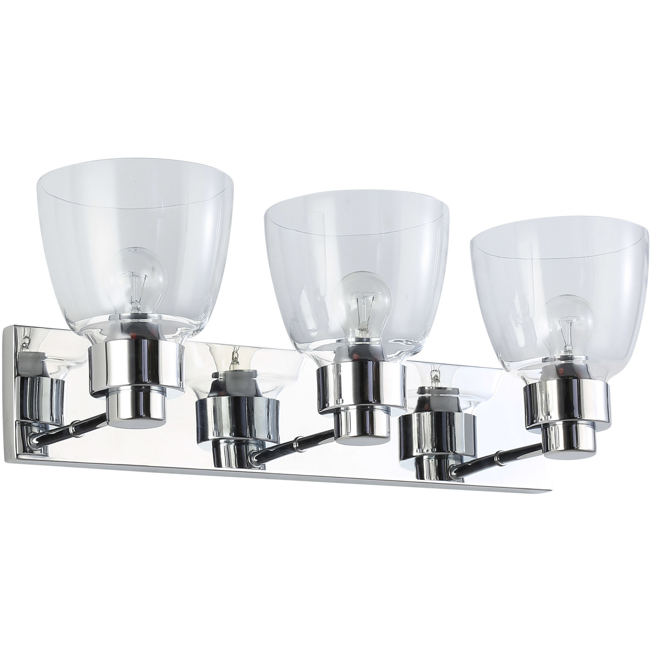 Remy Vanity Wall Light in Chrome