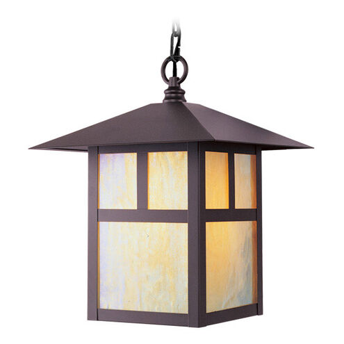 Montclair Mission 1 Light 10 inch Bronze Outdoor Pendant Lantern