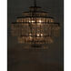 Satellite 8 Light 31.5 inch Matte Black Chandelier Ceiling Light
