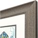 Striped Tropical Fish Blue and Multi and Green Framed Art, Propac