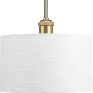 Exeter 1 Light 10 inch Brushed Nickel Mini-Pendant Ceiling Light, Design Series
