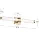 Laurene LED 26.5 inch Champagne Bronze Linear Bath Bar Wall Light, Medium