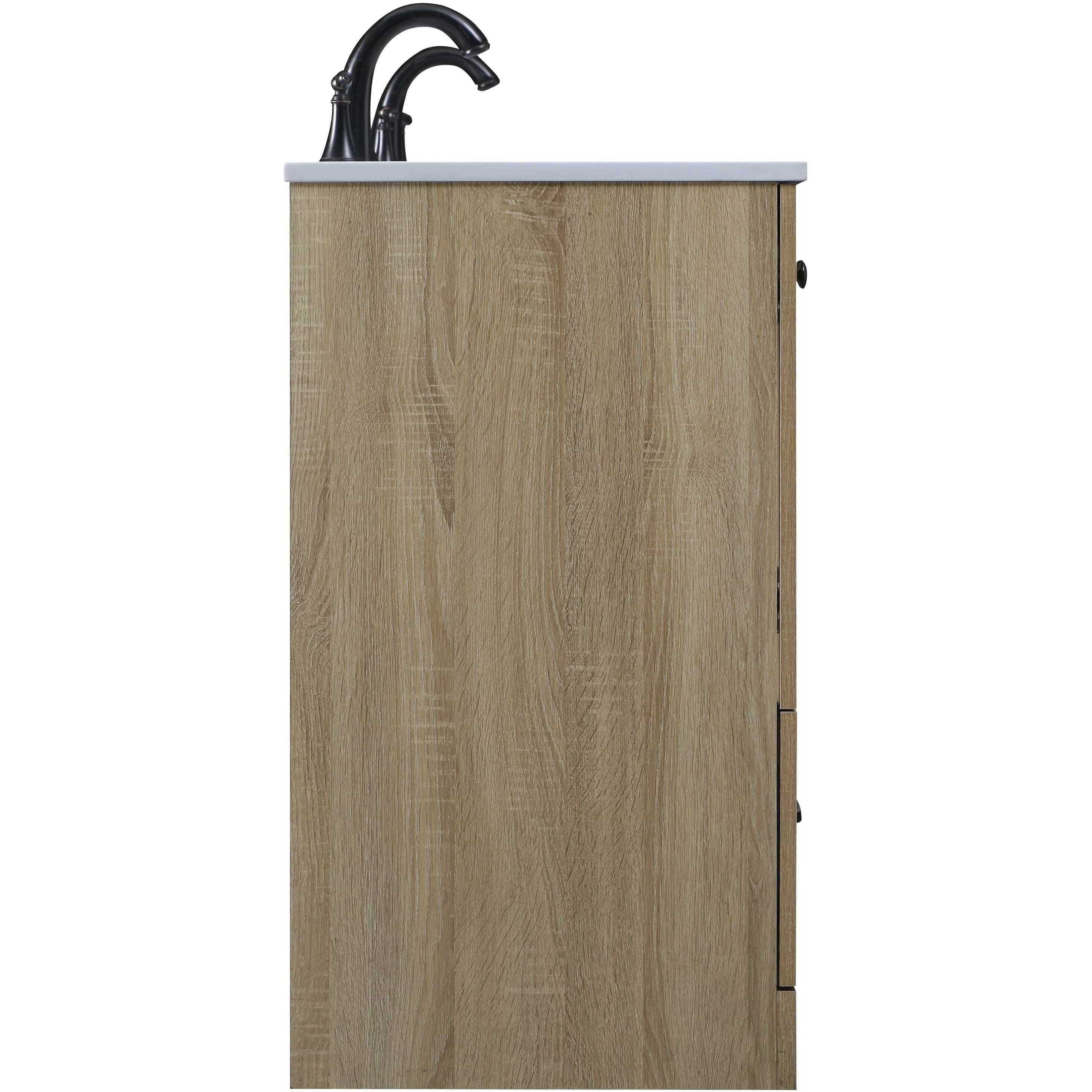 Soma 60 X 34 inch Mango Wood Bathroom Vanity Cabinet