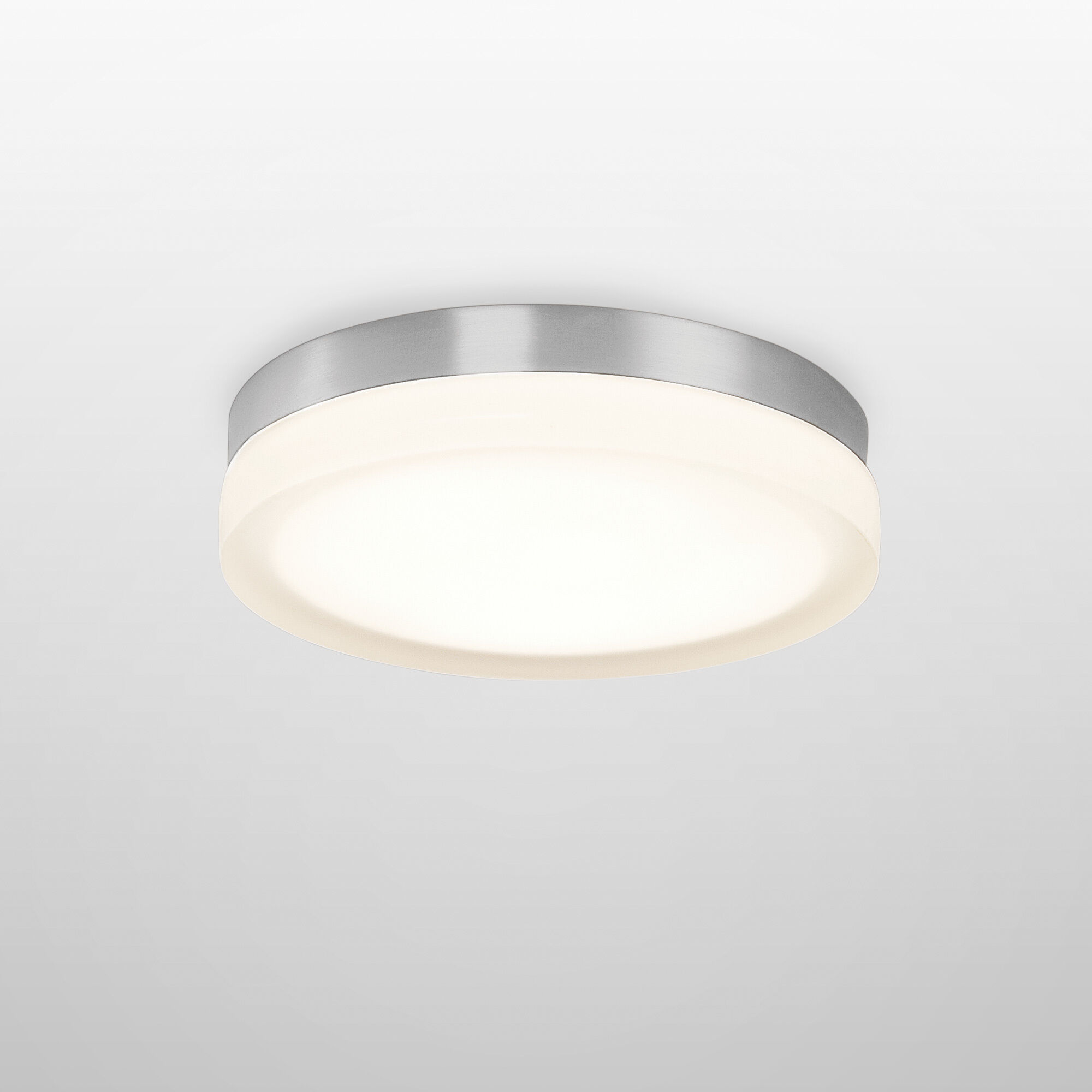 Slice LED 11 inch Brushed Nickel Flush Mount Ceiling Light, dweLED