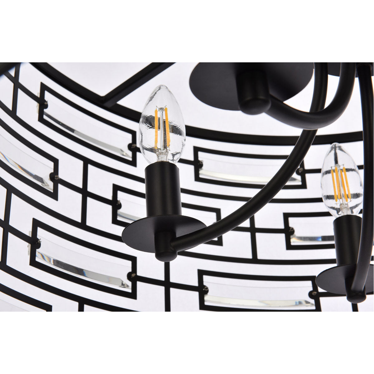 Kennedy 5 Light 24 inch Black Pendant Ceiling Light