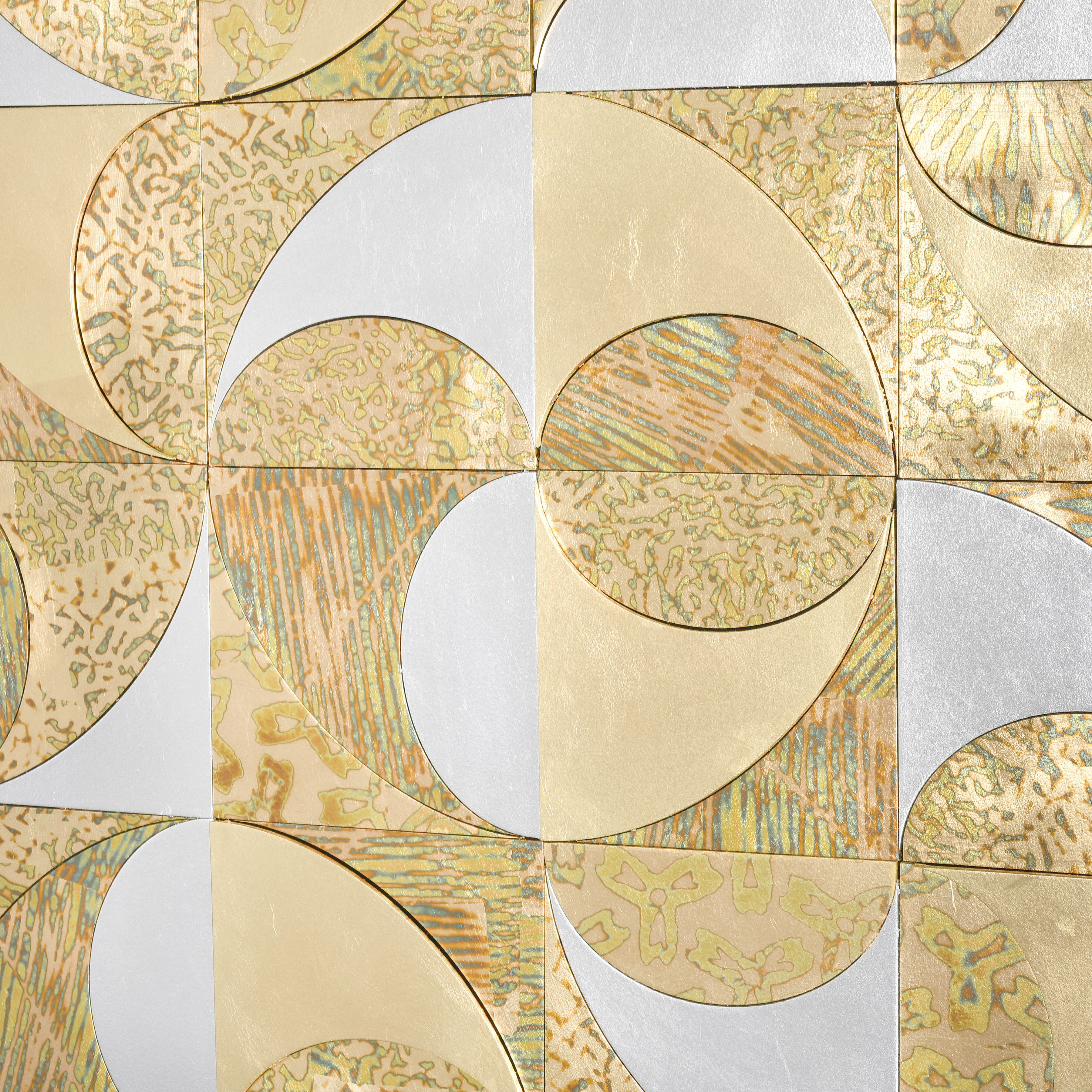 Mixed Metal Brass Wall Art