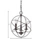 Williamsport 3 Light 13 inch Oil Rubbed Bronze Chandelier Ceiling Light