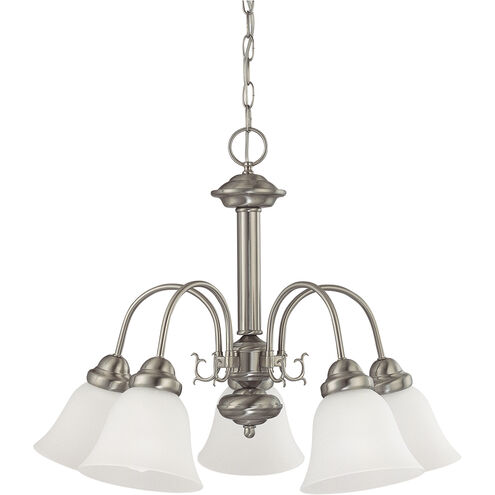 Ballerina 5 Light 24 inch Brushed Nickel Chandelier Ceiling Light