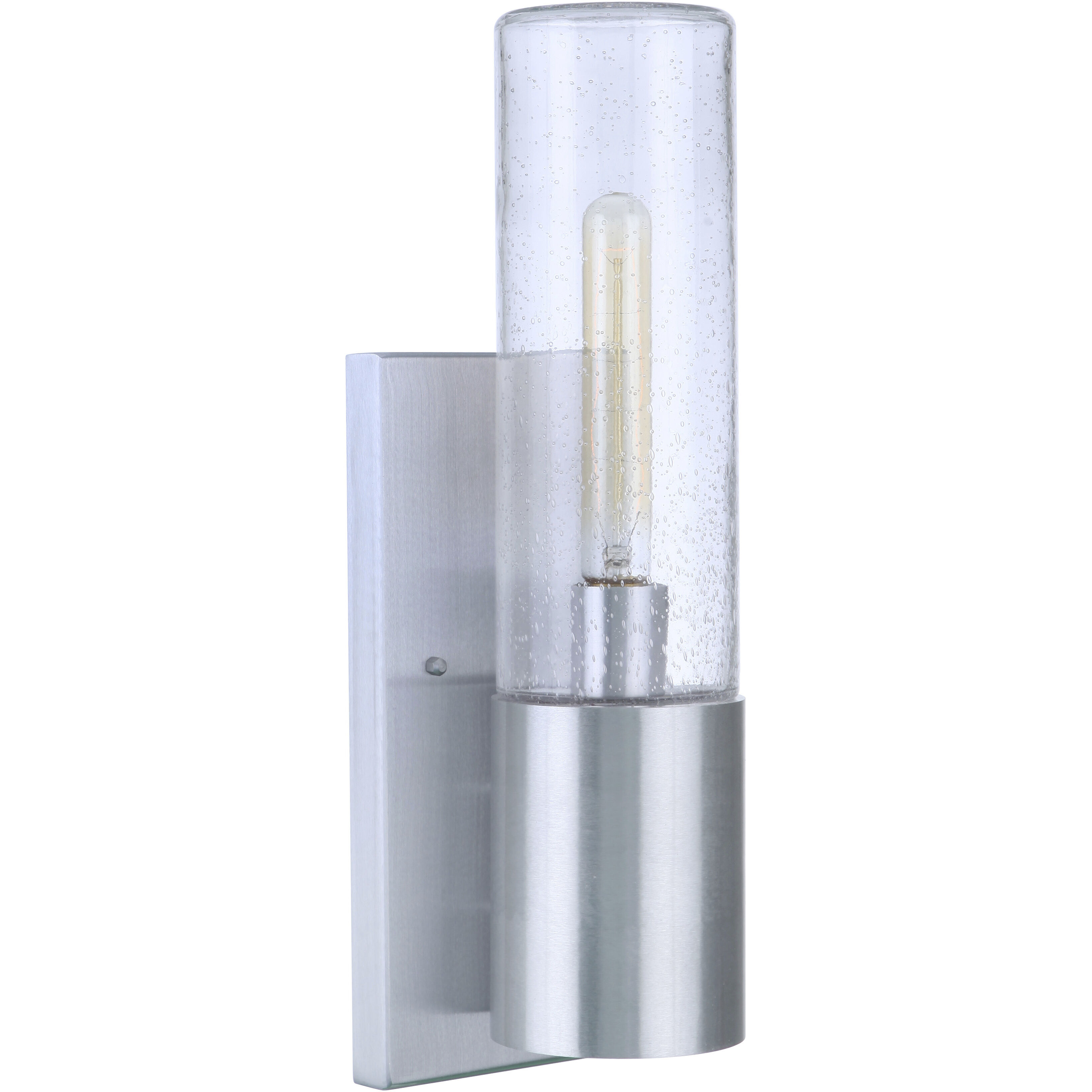 Sabre LED 17 inch Satin Aluminum Outdoor Wall Mount