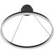 Circa LED 24 inch Black Pendant Ceiling Light