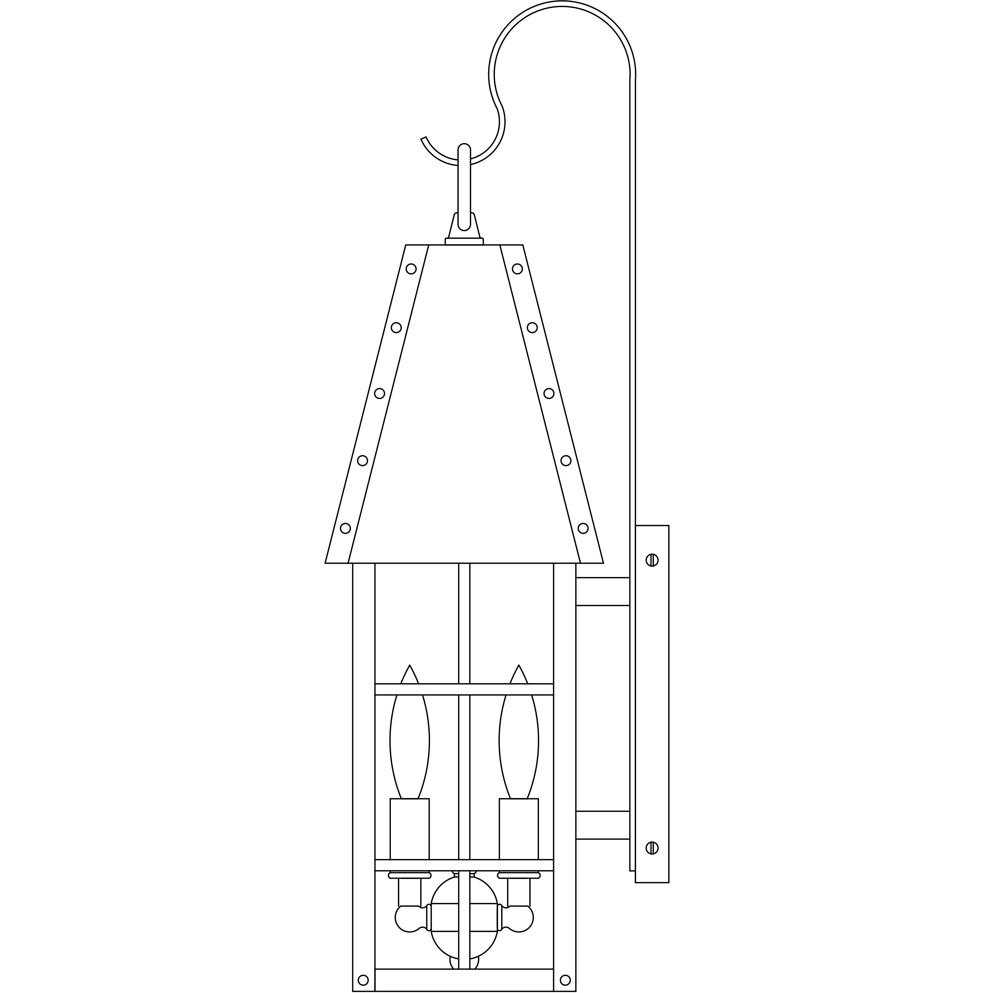 Hampton 2 Light 6 inch Bronze Wall Mount Wall Light in White Opalescent