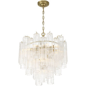 Sophia 11 Light 22.83 inch Brass Chandelier Ceiling Light