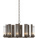 New Town 10 Light 30 inch Ink Chandelier Ceiling Light