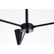 Cade 6 Light 34 inch Black Pendant Ceiling Light