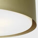 Drew & Jonathan Dartmore 3 Light 18 inch Satin Brass Flush Mount Ceiling Light, Large