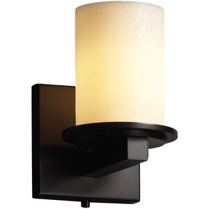 CandleAria LED 5 inch Matte Black Wall Sconce Wall Light