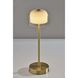 Benji 13.63 inch 1.50 watt Antique Brass LED Cordless Table Lamp Portable Light