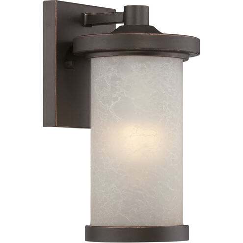 Diego LED 10 inch Mahogany Bronze Outdoor Wall Light