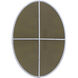 Eternity 34 X 24 inch Silver Wall Mirror